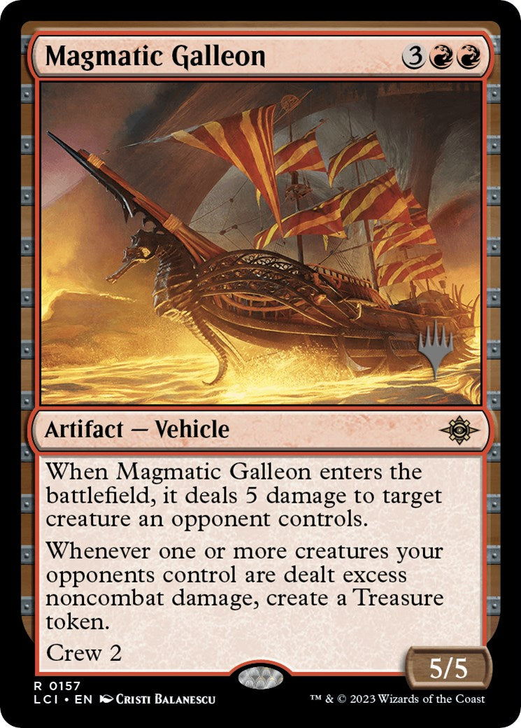 Galion Magmatique (Pack Promo) [Les Cavernes Perdues d'Ixalan Promos] 