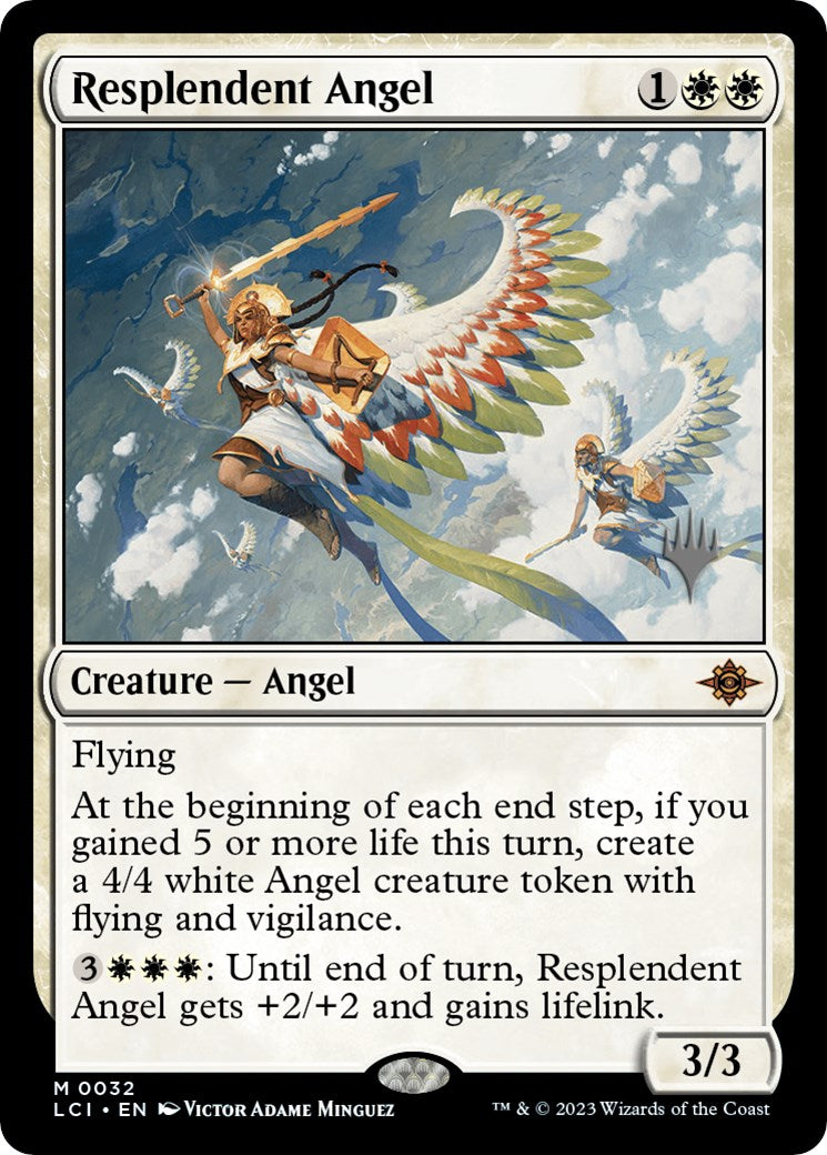 Ange resplendissant (Pack promotionnel) [Les cavernes perdues d'Ixalan Promos] 