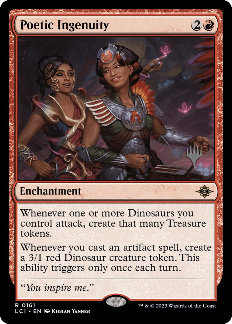 Ingéniosité poétique (Pack promotionnel) [Les cavernes perdues d'Ixalan Promos] 