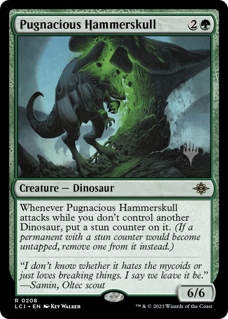 Pugnacious Hammerskull (Pack Promo) [Les Cavernes Perdues d'Ixalan Promos] 