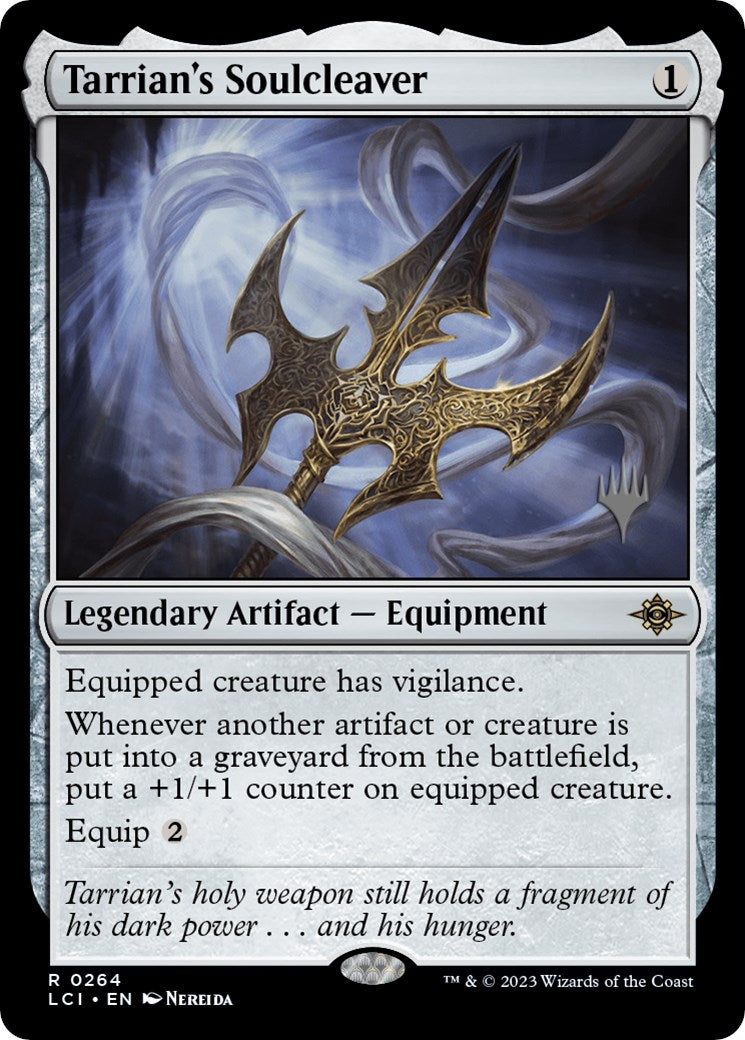 Tarrian's Soulcleaver (Pack promotionnel) [Les cavernes perdues d'Ixalan Promos] 