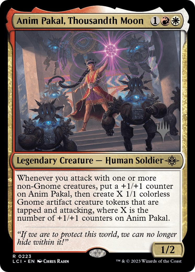Anim Pakal, Millième Lune (Pack Promo) [Les Cavernes Perdues d'Ixalan Promos] 