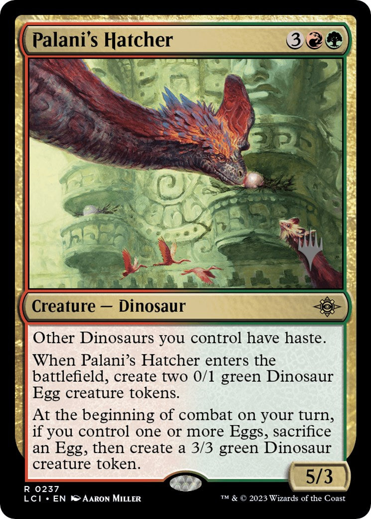 Palani's Hatcher (Promo Pack) [Les cavernes perdues d'Ixalan Promos] 