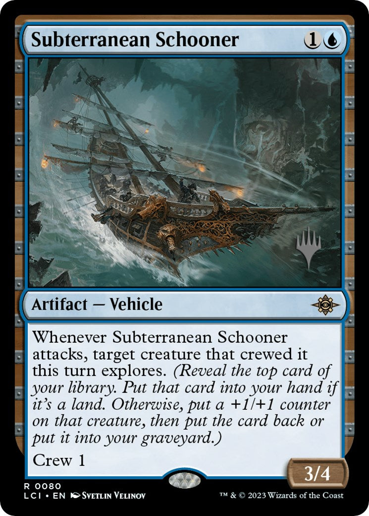 Goélette souterraine (Pack promotionnel) [Les cavernes perdues d'Ixalan Promos] 