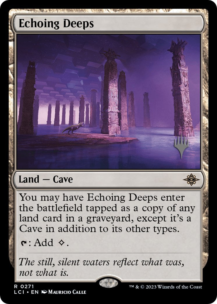 Echoing Deeps (Pack Promo) [Les Cavernes Perdues d'Ixalan Promos] 