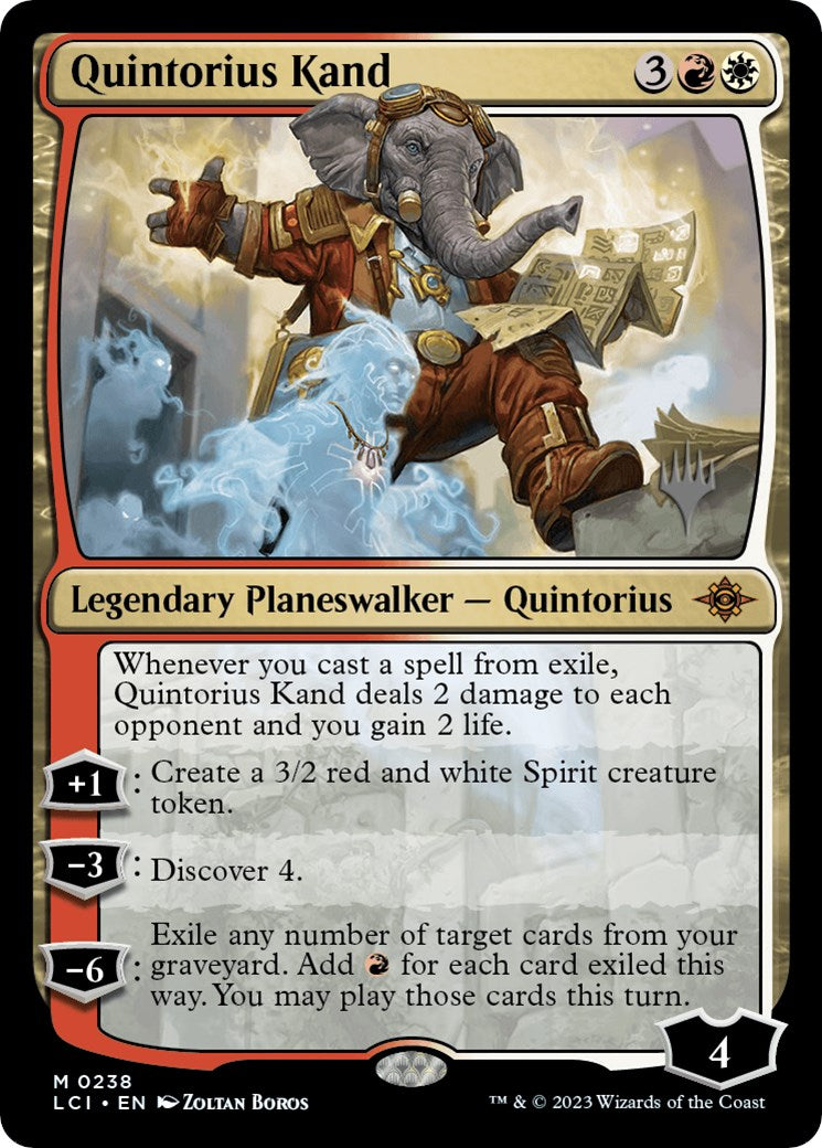 Quintorius Kand (PPLCI-238) - The Lost Caverns of Ixalan Promos