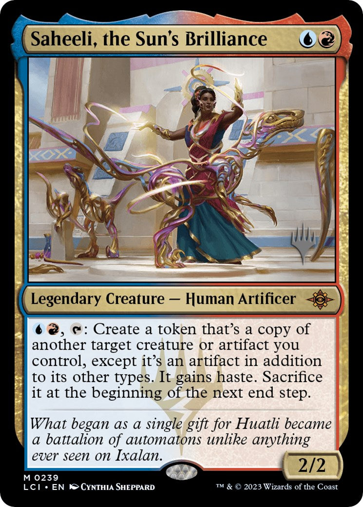 Saheeli, l'éclat du soleil (Pack promotionnel) [Les cavernes perdues d'Ixalan Promos] 