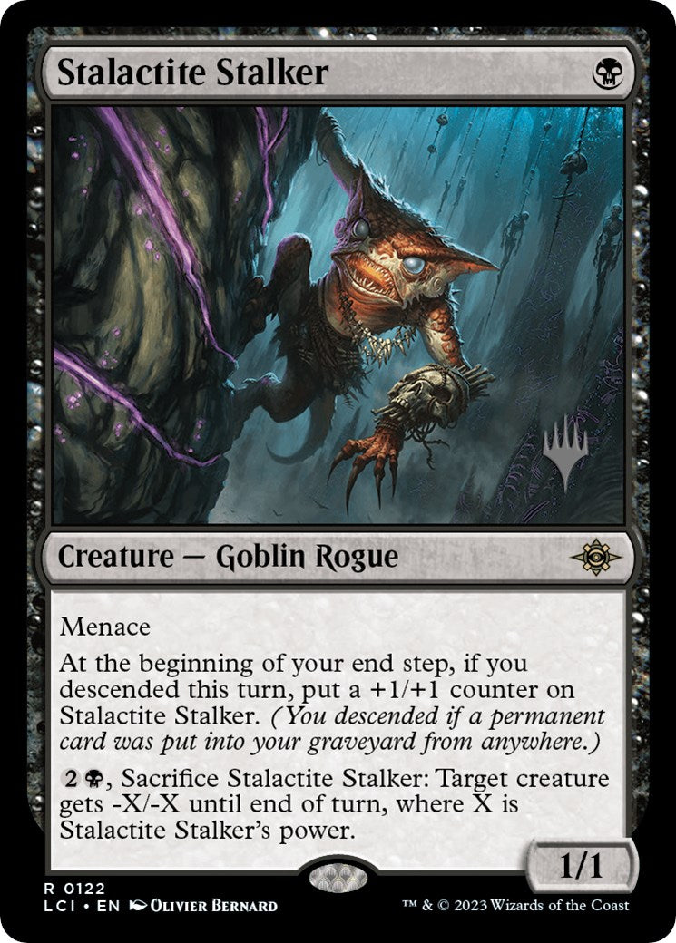 Stalactite Stalker (PPLCI-122) - The Lost Caverns of Ixalan Promos