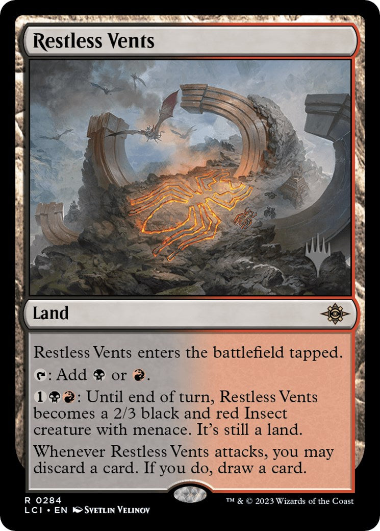 Restless Vents (PPLCI-284) - The Lost Caverns of Ixalan Promos