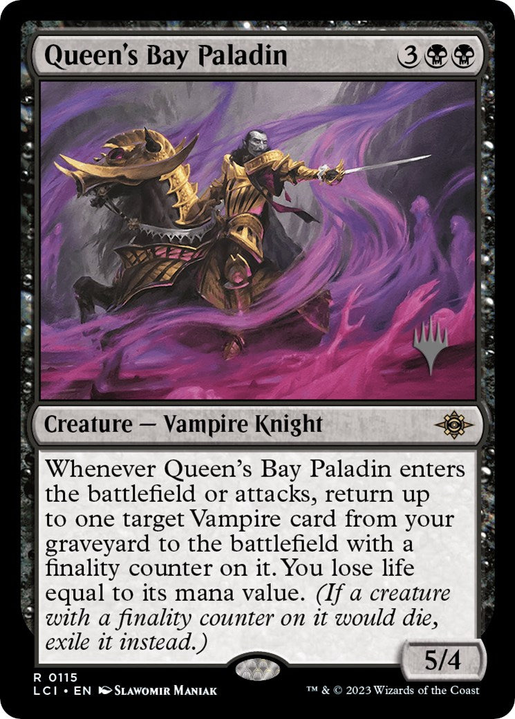 Queen's Bay Paladin (PPLCI-115) - The Lost Caverns of Ixalan Promos