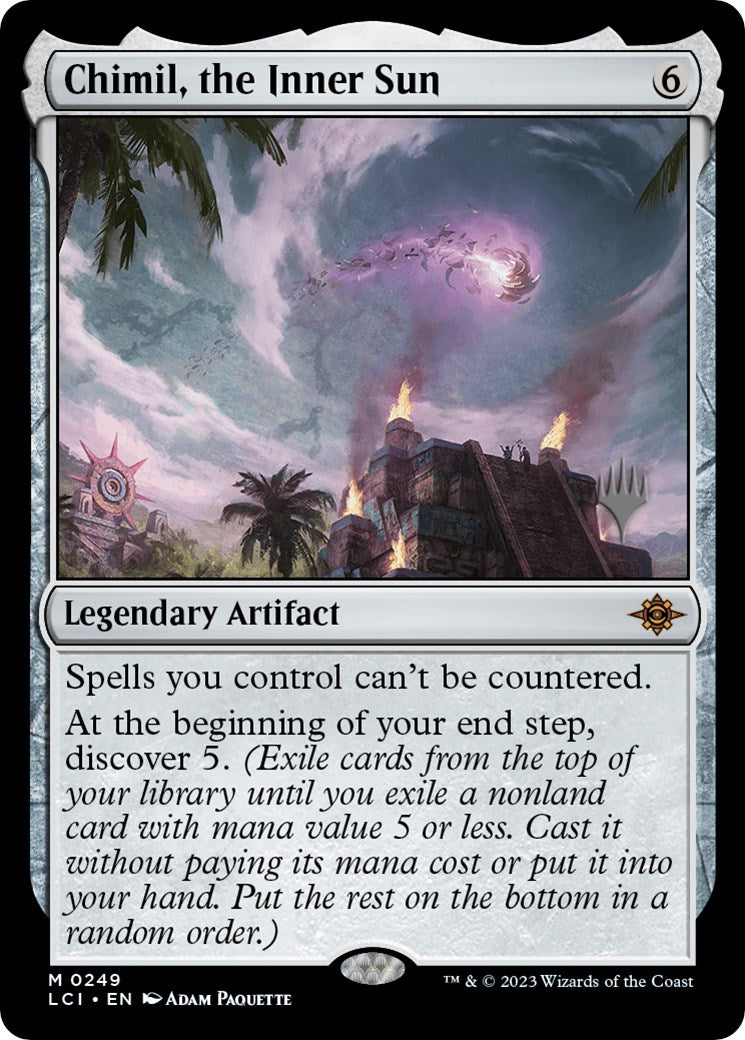 Chimil, the Inner Sun (PPLCI-249) - The Lost Caverns of Ixalan Promos