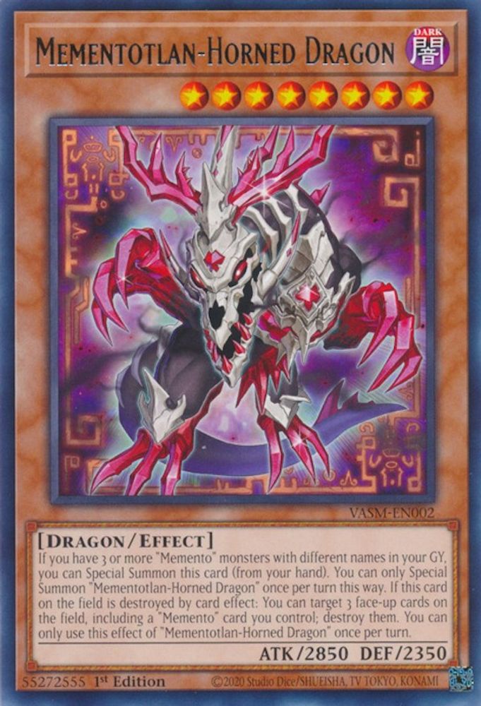 Mementotlan-Horned Dragon (VASM-EN002) - Rare