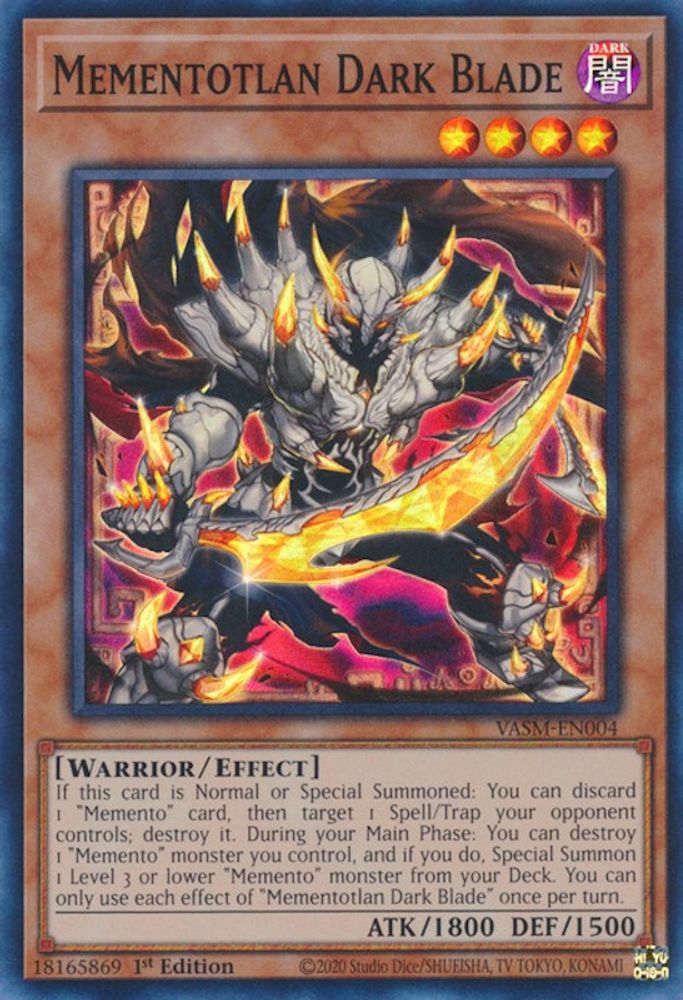 Mementotlan Dark Blade (VASM-EN004) - Super Rare