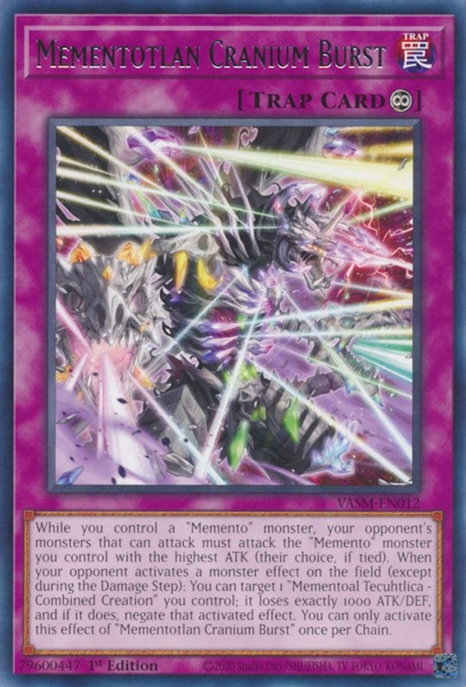 Mementotlan Cranium Burst [VASM-EN012] Rare 