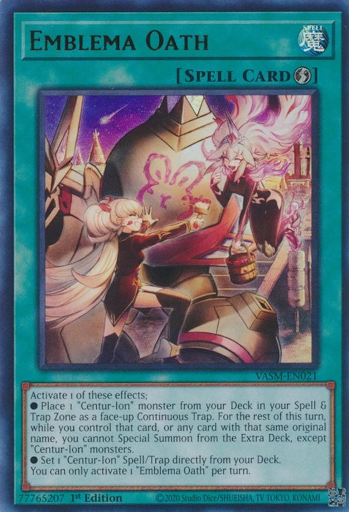 Emblema Oath (VASM-EN021) - Ultra Rare