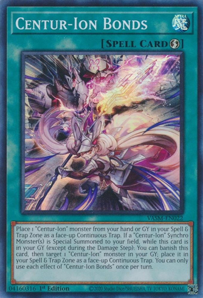 Centur-Ion Bonds (VASM-EN022) - Super Rare
