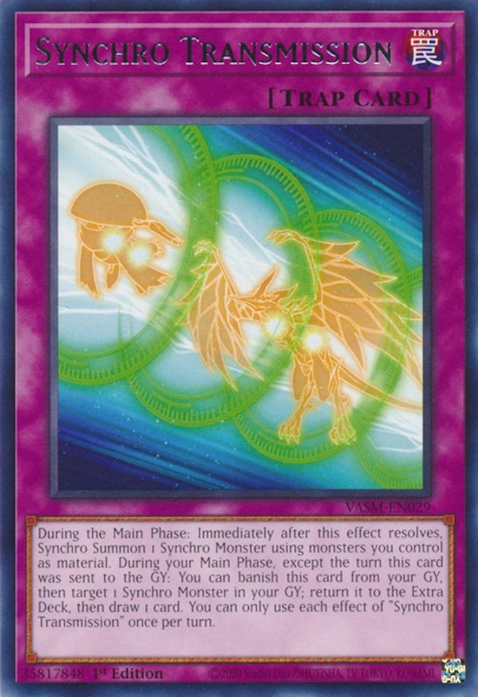 Synchro Transmission (VASM-EN029) - Rare