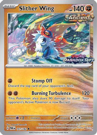 Slither Wing (Store Exclusive Promo) 107/182  - Reverse Holofoil - Promo