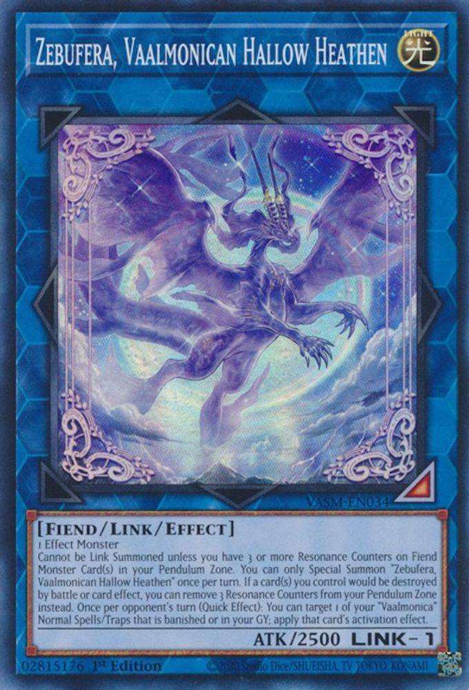 Zebufera, Vaalmonican Hallow Heathen (VASM-EN034) - Super Rare