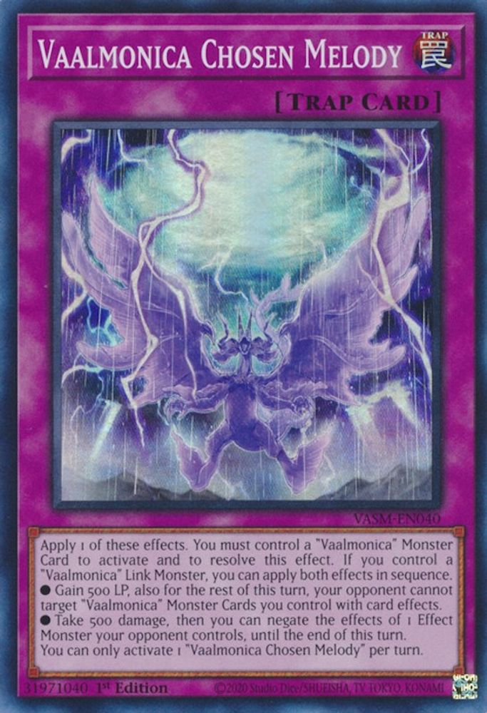Vaalmonica Chosen Melody (VASM-EN040) - Super Rare