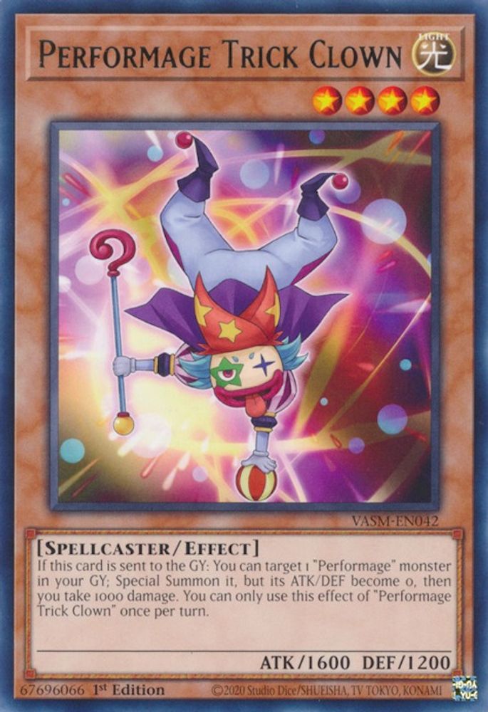 Performage Trick Clown (VASM-EN042) - Rare