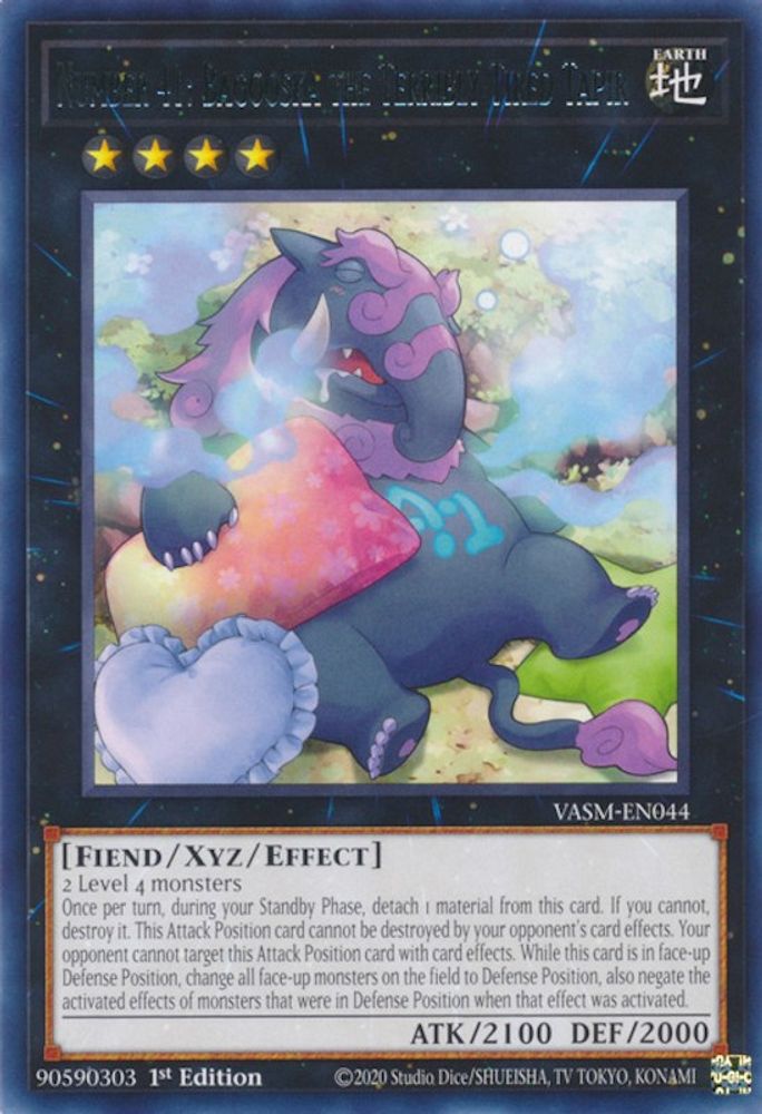 Number 41: Bagooska the Terribly Tired Tapir (VASM-EN044) - Rare