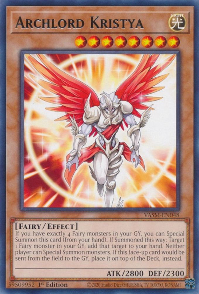 Archlord Kristya (VASM-EN048) - Rare