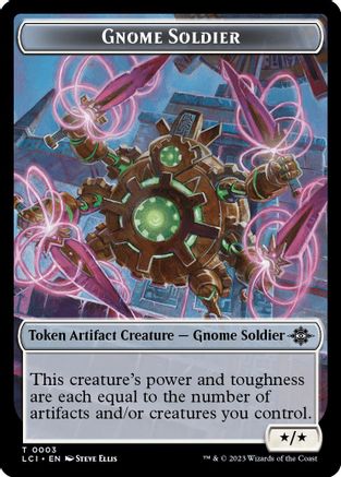 Gnome Soldier Token (LCI-003) - The Lost Caverns of Ixalan