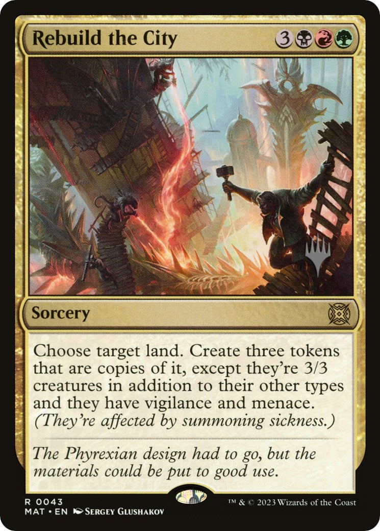 Rebuild the City (PPLCI-043) - March of the Machine: The Aftermath Promos
