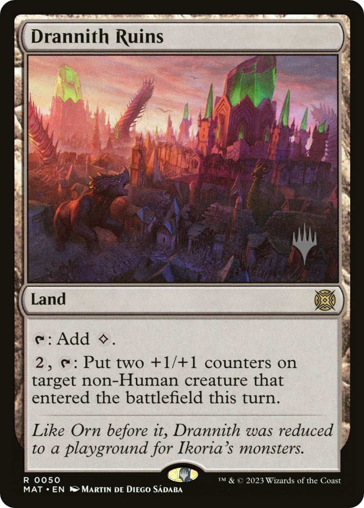 Drannith Ruins (PPLCI-050) - March of the Machine: The Aftermath Promos