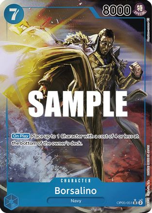 Borsalino (Alternate Art) (OP05-051) - Super Rare