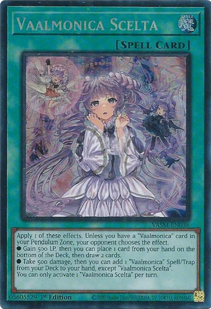 Vaalmonica Scelta (CR) (VASM-EN036) - Collector's Rare