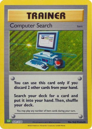 Recherche par ordinateur (CLV) [Trading Card Game Classic] 