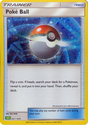 Poke Ball (CLV) 021  - Holofoil - Classic Collection