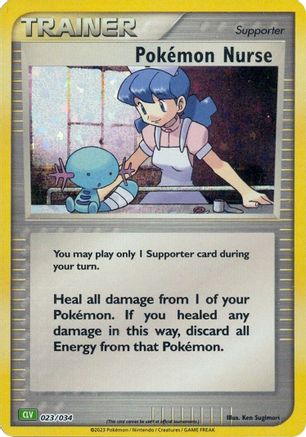 Pokemon Nurse 023  - Holofoil - Classic Collection