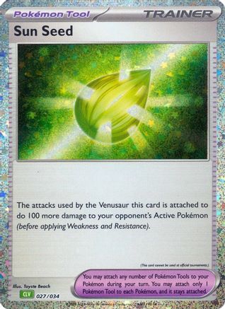 Sun Seed 027  - Holofoil - Classic Collection