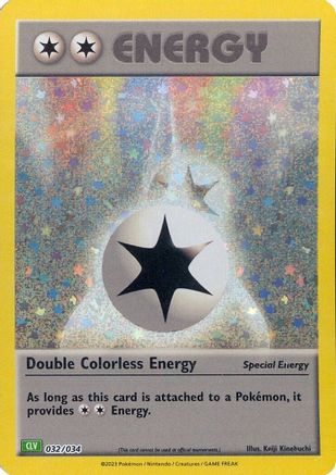 Double énergie incolore [Trading Card Game Classic] 