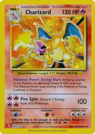 Charizard 003  - Holofoil - Classic Collection