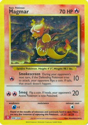Magmar [Classique du jeu de cartes à collectionner] 