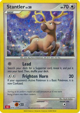 Stantler 016  - Holofoil - Classic Collection