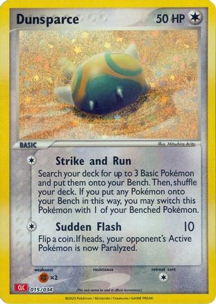 Dunsparce 015  - Holofoil - Classic Collection