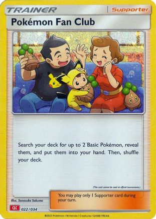 Pokemon Fan Club (CLC) 022  - Holofoil - Classic Collection