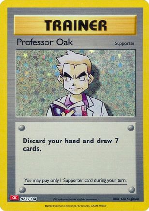 Professeur Oak (CLC) [Jeu de cartes à collectionner classique] 