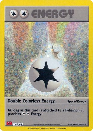 Double Colorless Energy (CLC) 032  - Holofoil - Classic Collection