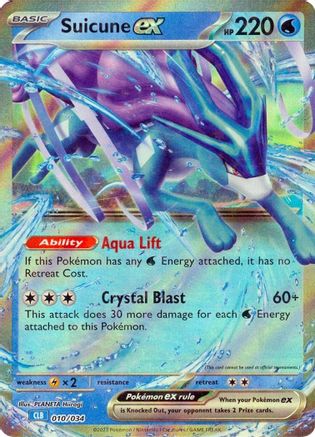 Suicune ex 010  - Holofoil - Classic Collection