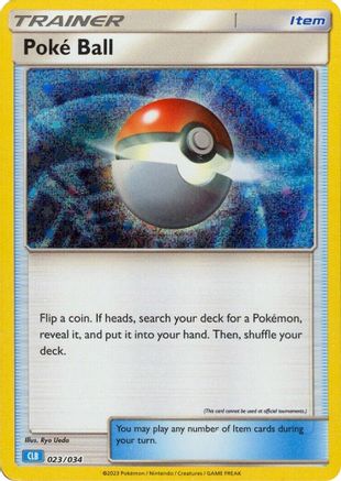 Poke Ball (CLB) 023  - Holofoil - Classic Collection
