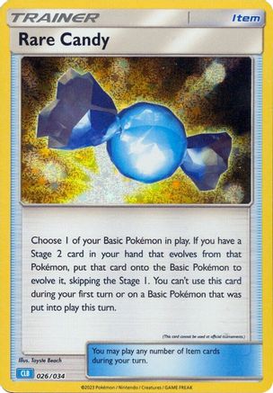 Rare Candy (CLB) 026  - Holofoil - Classic Collection