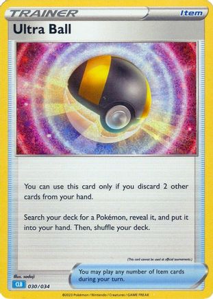 Ultra Ball (CLB) 030  - Holofoil - Classic Collection