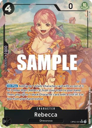 Rebecca (Alternate Art) (OP05-091) - Super Rare