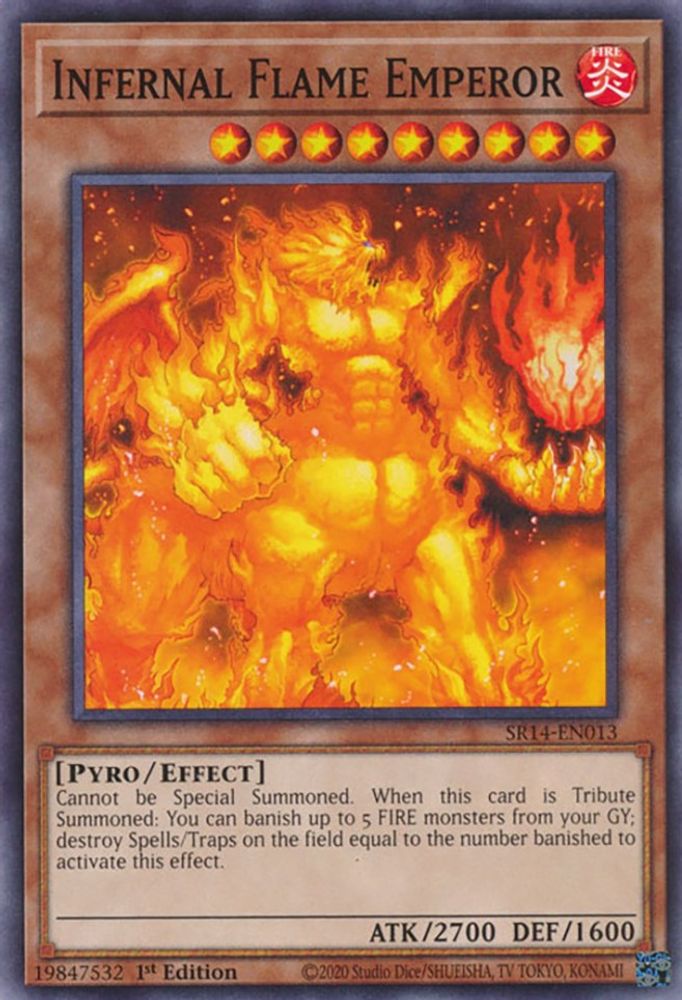 Infernal Flame Emperor (SR14-EN013) - Common